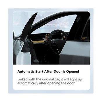 Head Up Display Automobilio Prietaisų skydelis Prietaisų skydelis už Tesla Model Y 3
