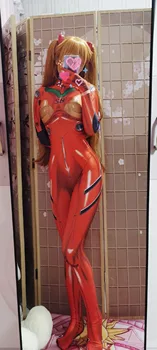 Helovinas Moteris Asuka Kostiumas 3D Atspausdintas Zentai Bodysuits Asuka Langley Soryu Cosplay Kostiumų Plug Kostiumas Suaugusiems Vaikams