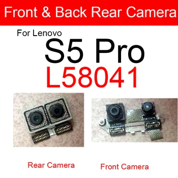 Išbandyta Darbo Mažos Susiduria Priekinė Kamera Lenovo S5 Pro L58041 Pagrindinis Galiniai Didelis Galinė Vaizdo Kamera Telefono Flex Kabelis Atsarginės Dalys