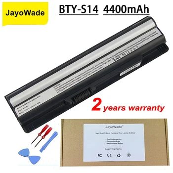 JayoWade Nešiojamas Baterija MSI BTY-S14 GE70 GE60 CR41 CX61 CR70 BTY-S15 CR650 CX650 FR400 FR600 FR610 FR620 FR700 FX420 FX600