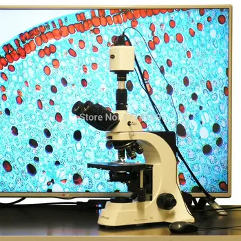 Klinika Ligoninėje-Amscope Prekių 40X-2500X Planą Infinity Laboratorija Trinokulinis Junginys, Mikroskopu & 1920x1080 HDMI vaizdo Kamera