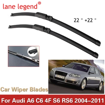 Lane Legenda Valytuvų LHD Priekiniai Valytuvai Audi A6 C6 4F S6 RS6 2004 - 2011 priekinio Stiklo, Priekinio stiklo, Priekinio Lango 22