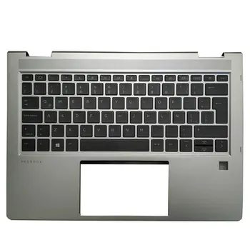 Naujas Apšvietimu lotynų Klaviatūra HP Probook X360 435 G7 M03448-161 Su Palmrest Viršutinį Dangtelį Atveju