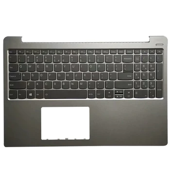 NAUJAS JAV nešiojamojo kompiuterio klaviatūra Lenovo ideapad 330S-15 330S-15ARR 330S-15IKB 330S-15AST 7000-15 su palmrest viršutinis dangtis apšvietimas