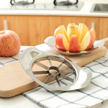 Nerūdijančio Plieno Apple Cutter Vaisiai Slicer Corer Kriaušių Peilis Skustukas Supjaustyti Įrankiai Maisto Ruošimo Daržovių Greitas Pjovimo Virtuvės Reikmenys