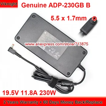 Originali Delta ADP-230GB B 230W Įkroviklis 19.5 V 11.8 AC Adapteris, skirtas Acer ASPIRE V15 NITRO VN7-593G 300 G3-572-795X AN517-51-59JN