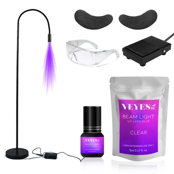 Veyes Inc Blakstienų Priauginimui UV Lempa Klijai Sistema