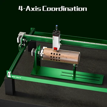 2023 NEJE 4 120W Max/60W CNC Lazerinio Graviravimo Staklės Wood Laser Cutter už Metalo Ženklas 
