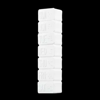 5VNT /Daug Dienų Tabletės Tablečių Dėžutė Kelionės Pirmosios Pagalbos Rinkiniai Savaitės Medicina Saugojimo Organizatorius Tabletes Bako Laikiklis Atveju