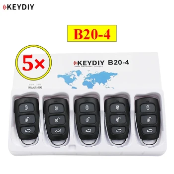 5vnt KEYDIY B20-4 B serijos B20-3+1 3+1 mygtukas universalus KD nuotolinio valdymo KD200 KD900 KD900+ URG200 KD-X2 mini KD