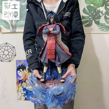 62cm Naruto Pav Uchiha Madara Statula Susanoo Veiksmo Figūrėlė PVC Anime Duomenys Kolekcines Modelis Ornamentu Žaislas Kalėdų Dovana