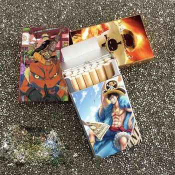 Bandai Naruto dūmų shell robotas katė storio slankiojantį dangtelį cigarečių atveju, jei Vienas Gabalas plonas dūmų nustatyti vaikinas draugei dovana