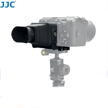 JJC Sonying vaizdo Ieškiklis Profesionali 3.0 x HD LCD Ekrano vaizdo Ieškiklis, vaizdo Kamera Extender Eyecup Okuliaro Sony FX30 FX3 Fotoaparatas Black