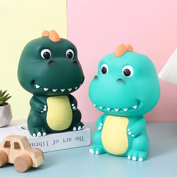 Kūrybinės animacijos dinozaurų piggy bank, piggy bank ir berniukams, ir mergaitėms gali būti kaupiamos ir panaikintas, gimtadienio dovana vaikams