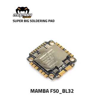 MAMBA F50_BLS Dshot600 4IN1 50A ESC 6S 128k Elektroninis Greičio Reguliatorius BLHeli_S32