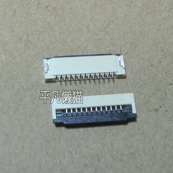 Nemokamas Pristatymas Fpc 12 Pin 1,0 mm Žingsnio Sujungimas moliusko geldele Lizdas Nešiojamojo kompiuterio Įkrovos Touch Klaviatūra Sagtis Turėtojas