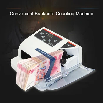 V10 Nešiojamų Pinigų Skaitiklis Multi-Valiuta, Pinigų Banknotų Pinigų Sąskaitą Counter-Skaičiavimo Mašina Finansų Įrangos ES/JAV Plug