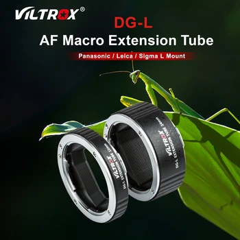 Viltrox DG-L Elektroninės Metalo Automatinis Fokusavimas AF Macro Extension Tube 