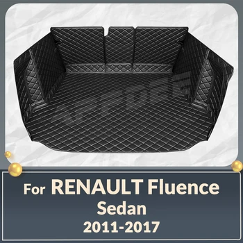 Visiška Bagažo Skyriaus Kilimėlis Renault Fluence Sedanas 2011-2017 16 15 14 13 12 Car Boot Padengti Trinkelėmis Vidaus Reikalų Raštas Priedai