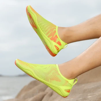 Vyrų ir moterų vasarą nešioti ne slydimo greitis trukdžių vandens batai lauko pajūrio baseinas paplūdimys tiekėjų batai